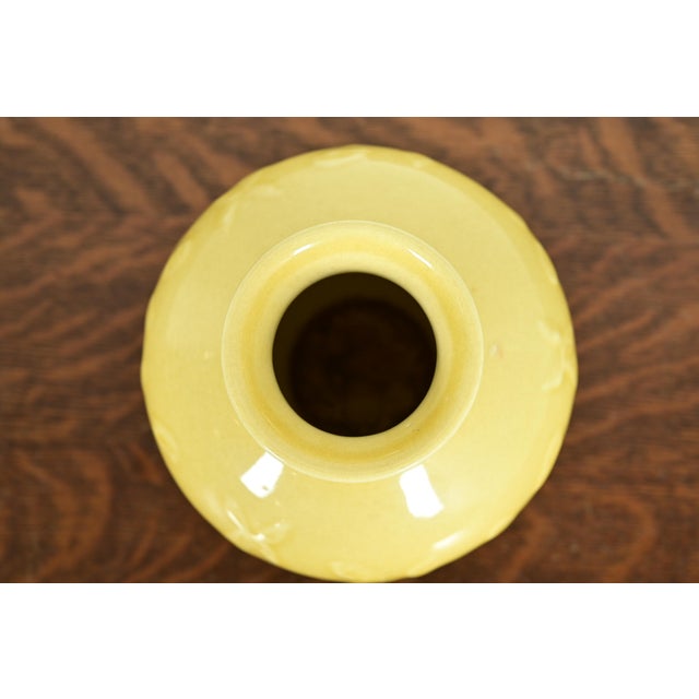 1940s Rookwood Pottery Arts & Crafts Glazed Ceramic Art Pottery Vase, 1940 For Sale - Image 5 of 12