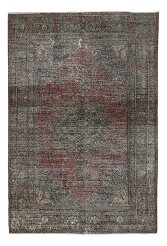 Vintage Middle Eastern Hand-Knotted Rug