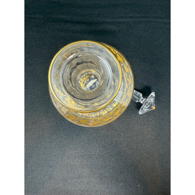 Transparent Mid 20th Century Cristal St Louis Decanter For Sale - Image 8 of 9