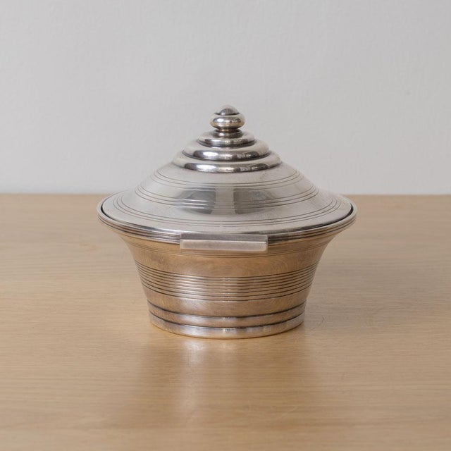 1930s 1930s French Art Deco Vide Poche With Lid For Sale - Image 5 of 14