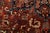 Heriz Rug 8’1” X 11’3” Red Wool Vintage Traditional Hand-Knotted Carpet For Sale - Image 11 of 15