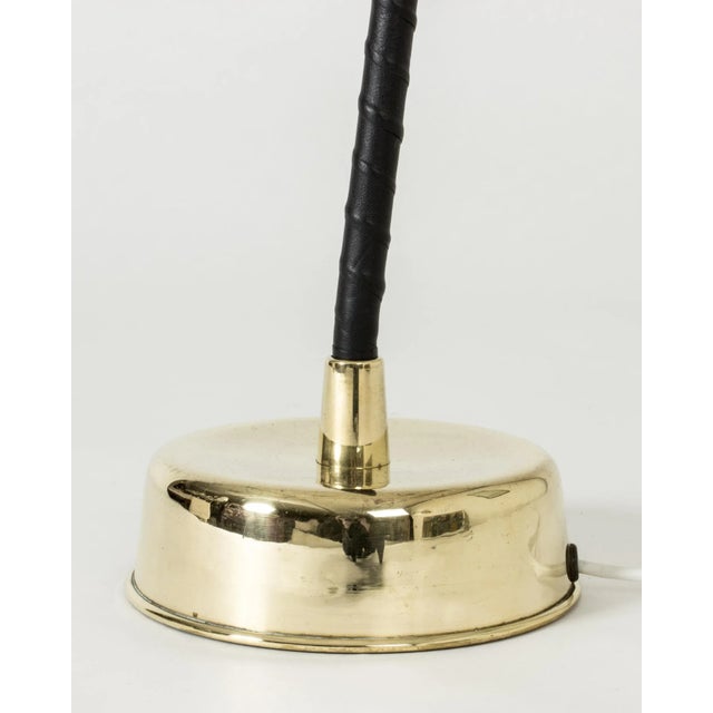 Black Modernist Floor Lamp by Lisa Johansson-Pape for Orno, 1950s For Sale - Image 8 of 12
