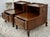 Heritage Henredon Walnut Tables French Louis XV 2 Tier Step Side End Pair 60s For Sale - Image 10 of 15