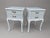1900s French Louis XVI Mint Beech Nightstands-Pair For Sale - Image 6 of 10