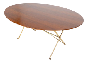 Mid-Century Modern T3 Cavalletto Dining Table from Luigi Caccia Dominioni, 1940s