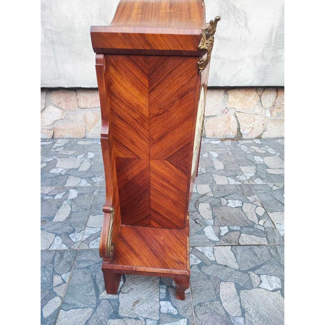 Pre-War Cabinet in Veneer and Enamel on Sheet Metal, 1890s For Sale - Image 12 of 18