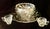 Mid 20th Century Indiana Glass Willow Punch Bowl Set With Cream and Sugar Set - Set of 4 For Sale - Image 10 of 12