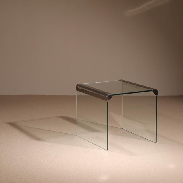 Nesting Table Set by Pierangelo Gallotti & Luigi Radice, Italy, 1980s, Set of 3 For Sale - Image 12 of 14