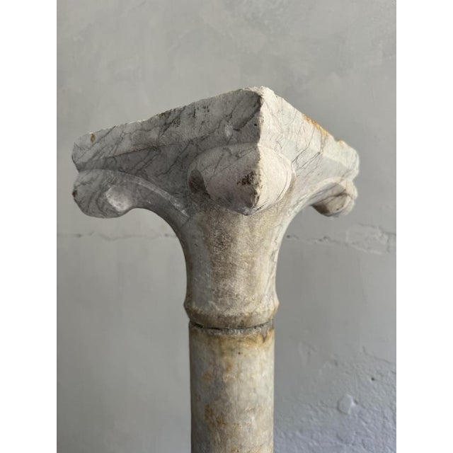 15th Century & Earlier 15th Century Marble Column, Italy For Sale - Image 5 of 18