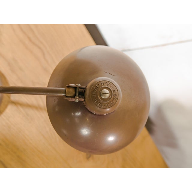 Brown Bauhaus Brown 6556 Table Lamp from Kaiser Idell / Kaiser Leuchten, 1940s For Sale - Image 8 of 14
