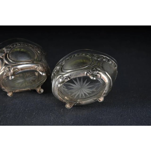 German Caviar Bowls in Silver, Set of 2 For Sale - Image 10 of 11