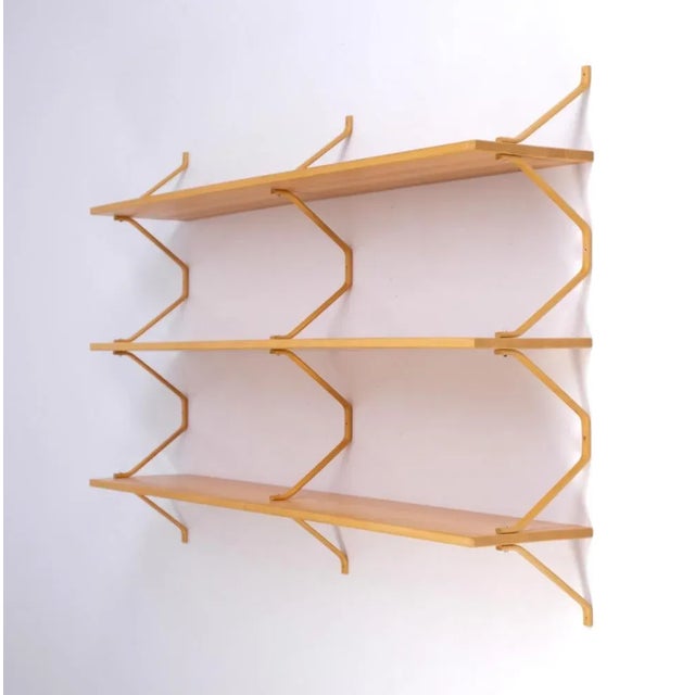 Shelves Model Mi 1050 attributed to Bruno Mathsson, Sweden, 1960s, Set of 2 For Sale - Image 11 of 13