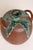 Large Handmade Ceramic Vase with Drip Glaze, 1980s, in Very Good conditions. Designed 1980 to 1989