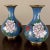 Pair Antique Cloissone Vases For Sale - Image 13 of 13