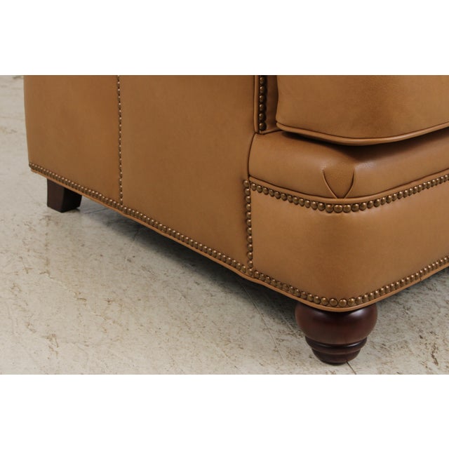 Animal Skin Maitland Smith Ra-324 Washington Leather Sofa For Sale - Image 7 of 18