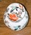 Ceramic Hand-Painted Lidded Porcelain Jar With Birds & Blossoms For Sale - Image 7 of 8