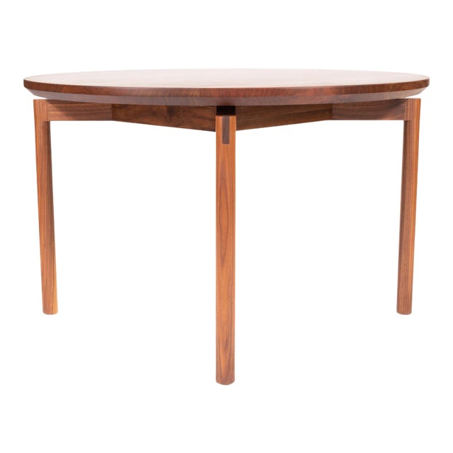 Enso Walnut Dining Table with Exposed Joinery For Sale