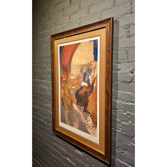 Il Palio Di Siena -Original Silkscreen -Limited Edition 1/10" For Sale - Image 10 of 12