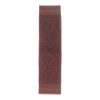 Antique Afghani Baluch Rug, 02'01 X 07'10 For Sale