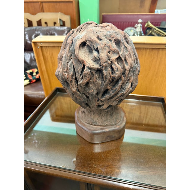 Tone Orvik Signed Ceramic Bust, 1992 14” Tall For Sale In San Francisco - Image 6 of 7