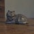 The Antique Cast Iron Black Cat Doorstop is a unique and charming collectible piece that adds character to any home decor....