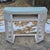 Mid-20th Century Victorian Style White Wicker Vanity Desk Console Table For Sale - Image 11 of 13