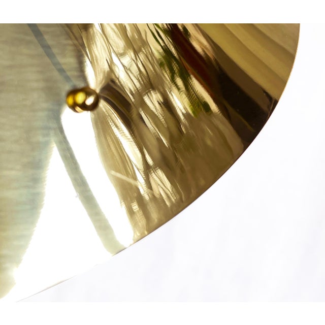 Vintage German Brass Table Lamp from Hustadt Leuchten, 1980s For Sale - Image 11 of 13