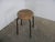 Beech and Iron Foot Stool, 1960s For Sale - Image 9 of 9