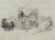 C. Jacque, Study from the Chicken Yard, 19th-Century, Charcoal For Sale - Image 5 of 5