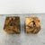 Vintage Sculptural Spalted Maple Wood Block Stools or Side Tables, Pair For Sale - Image 4 of 12