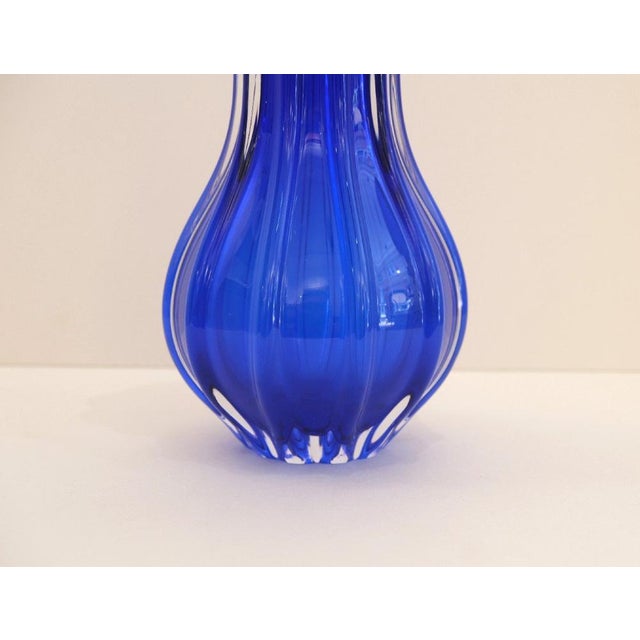 Blown Glass Vase by Egermann, 1970, in Very Good conditions. Designed 1970 to 1979 This piece has an attribution mark, I...
