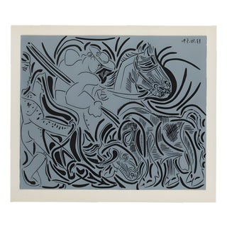 Pablo Picasso, La Picque, 1960s, Linocut For Sale