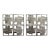 Abstract Vintage Brutalist Cast Metal Wall Sculptures, Pair For Sale
