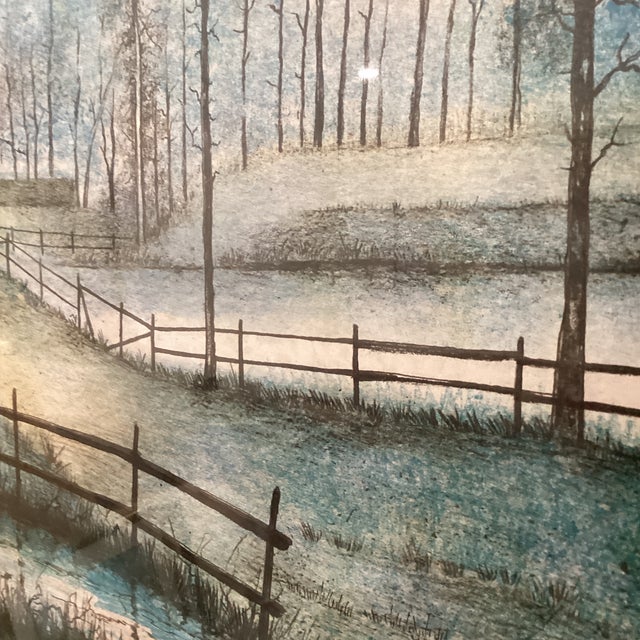 Mid 20th Century Original Lithograph # 80/375 by Antonio Rivera Signed and Numbered Spain For Sale - Image 10 of 12