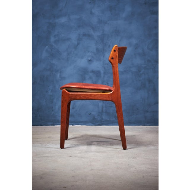 Wood Vintage Danish Rosewood Dining Chairs by Erik Buch, 1960s, Set of 6 For Sale - Image 7 of 9