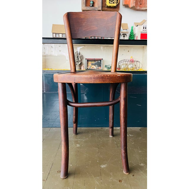 If you love old world charm with art noveau appeal, this late 19th century Thonet bentwood might be for you. Sturdy for...