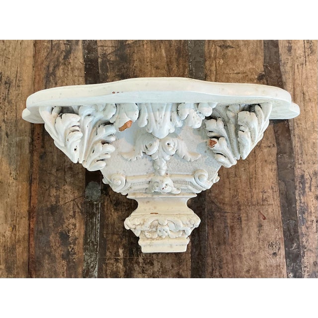 Vintage Carved Wood Bracket For Sale - Image 12 of 12