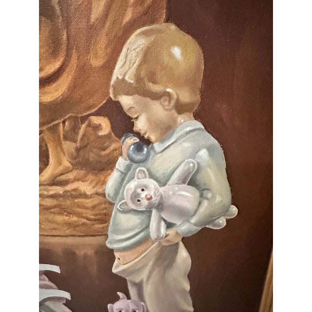 Figurative Quirky Figurative Painting. For Sale - Image 3 of 8