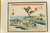 Japanese "Tōkaidō Road Series" by Andō Hiroshige Japanese Woodblock Prints a Pair For Sale - Image 3 of 6