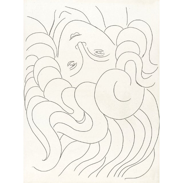 Artist: Henri Matisse (after) Country: France Title: La Chevelure Medium: Facsimile 129 Marks: Not signed, not numbered...