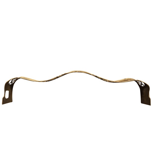 19th Century Regency Brass Fire Fender For Sale - Image 5 of 11