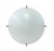 Tan Scandinavian Modern Ceiling or Wall Lamp by Östen Kristiansson for Luxus, 1960s For Sale - Image 8 of 10