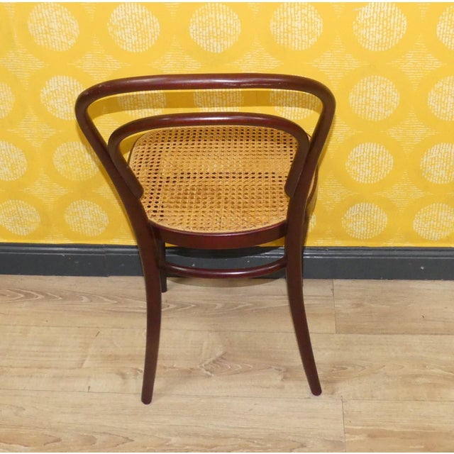 Brown Vintage Bentwood Chairs by Michael Thonet for Thonet, 1960s, Set of 6 For Sale - Image 8 of 13