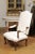 French 1840s Louis XV Style Walnut Fauteuil with Carved Accents and Upholstery For Sale - Image 11 of 12