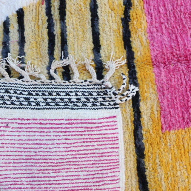 Moroccan Contemporary Rug - 5'1" X 8'2" Ft For Sale - Image 4 of 7