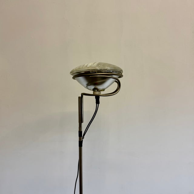Flos Red Toio Floor Lamp by Achille & Pier Giacomo Castiglioni for Flos, 1962 For Sale - Image 4 of 14