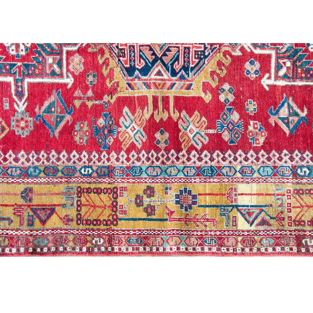 Early 20th Century Persian Karaja Rug For Sale - Image 9 of 15