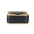 2020s Black Lambskin Gold Metal Square CC Clutch For Sale - Image 5 of 7