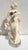 Art Nouveau Carved Alabaster and Bronze Dancer, 1890s, in Very Good conditions. Designed 1890 to 1919
