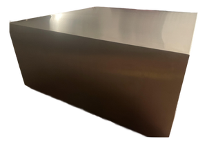 Stainless Steel Cubic Ottoman / Bench Ponoma
